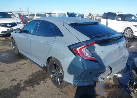 2017 Honda Civic Sport Touring z USA, uszkodzony, nr VIN SHHFK7H93HU422727